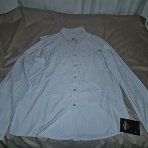 Men's Light Blue Button-Up Shirt